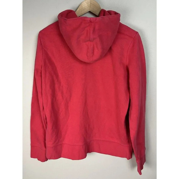 The North Face Hoodie Pullover Pink Refer To Measurements Gray Logo Women’s - Picture 2 of 7
